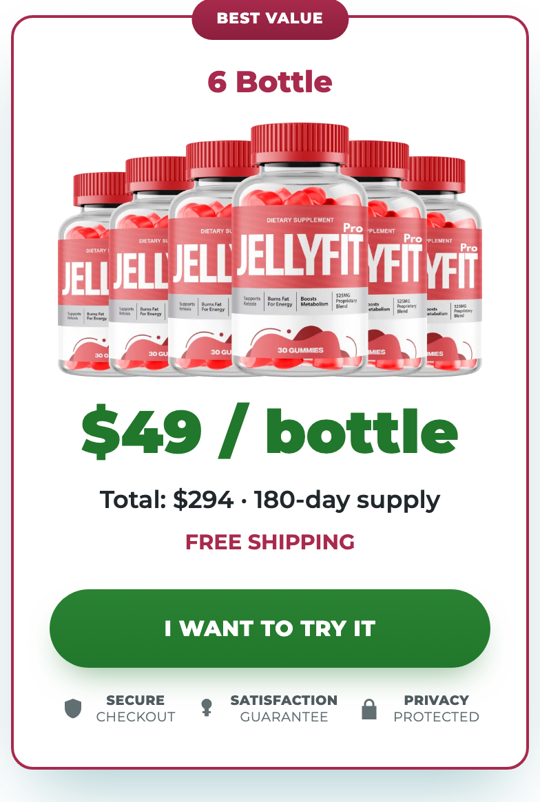 Jellyfit Pro 180 day supply